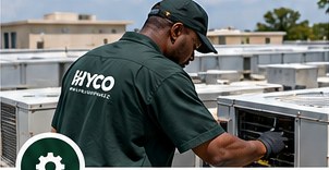Illustrative commercial building maintenance work